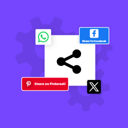 Divi Social Sharing Buttons Maker Logo PNG 256