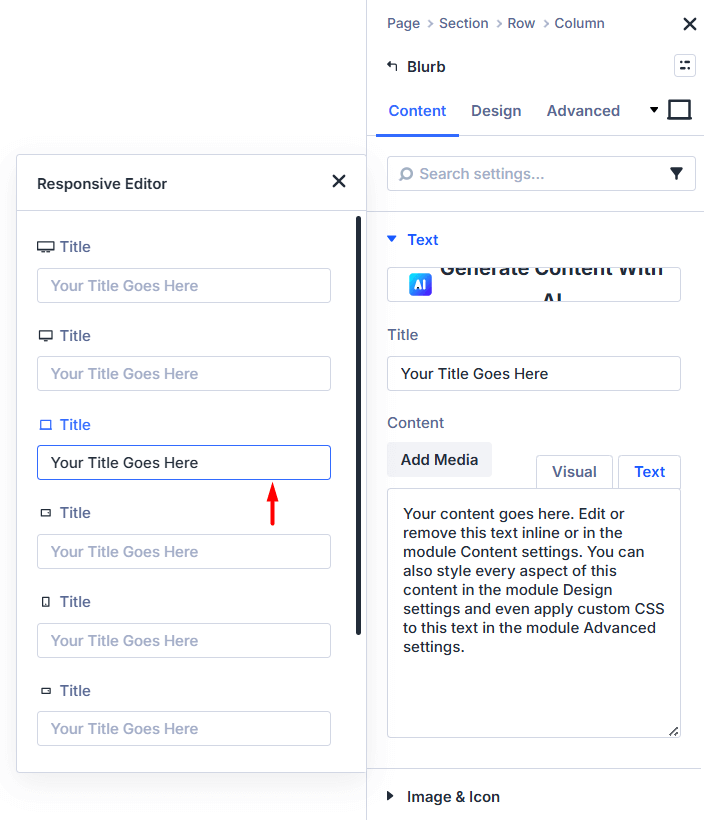 Show Builder Color Highlight On Current Breakpoint In Responsive Editor