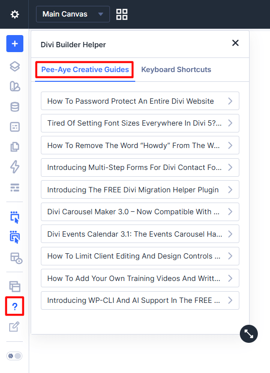 Custom Divi Builder Written Guides